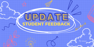 New! Student Feedback on the WebApp